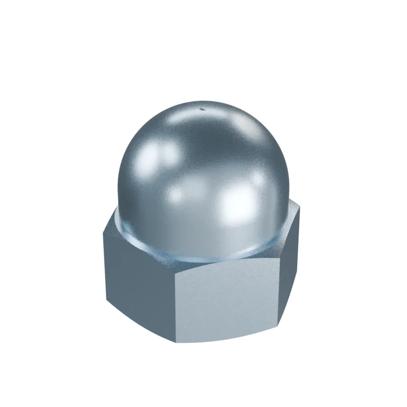 Domed Cap Nut DIN 1587 M24, zinc plated