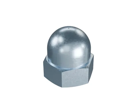 Domed Cap Nut DIN 1587 M4, zinc plated