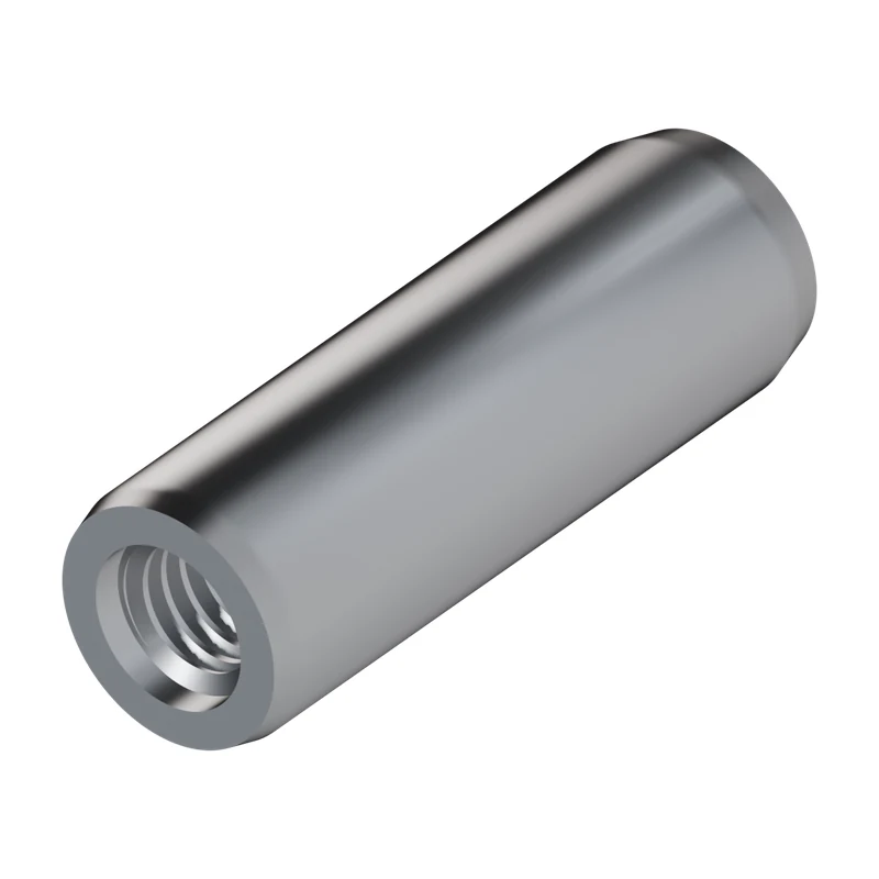 Dowel Pin with Internal Thread, Unhardened