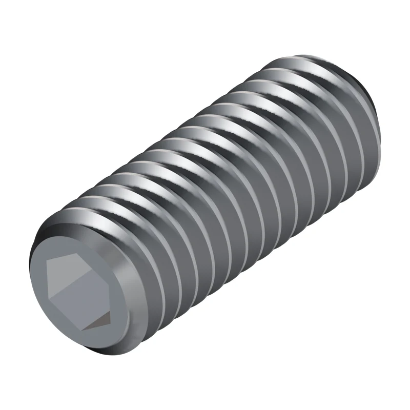 Flat Point Socket Set Screw ASME B18.3