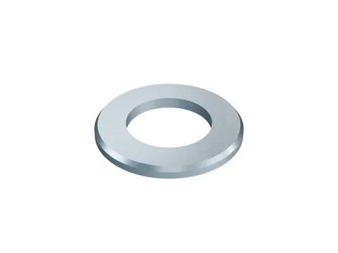Flat Washer, Chamfered ISO 7090 M20, zinc plated