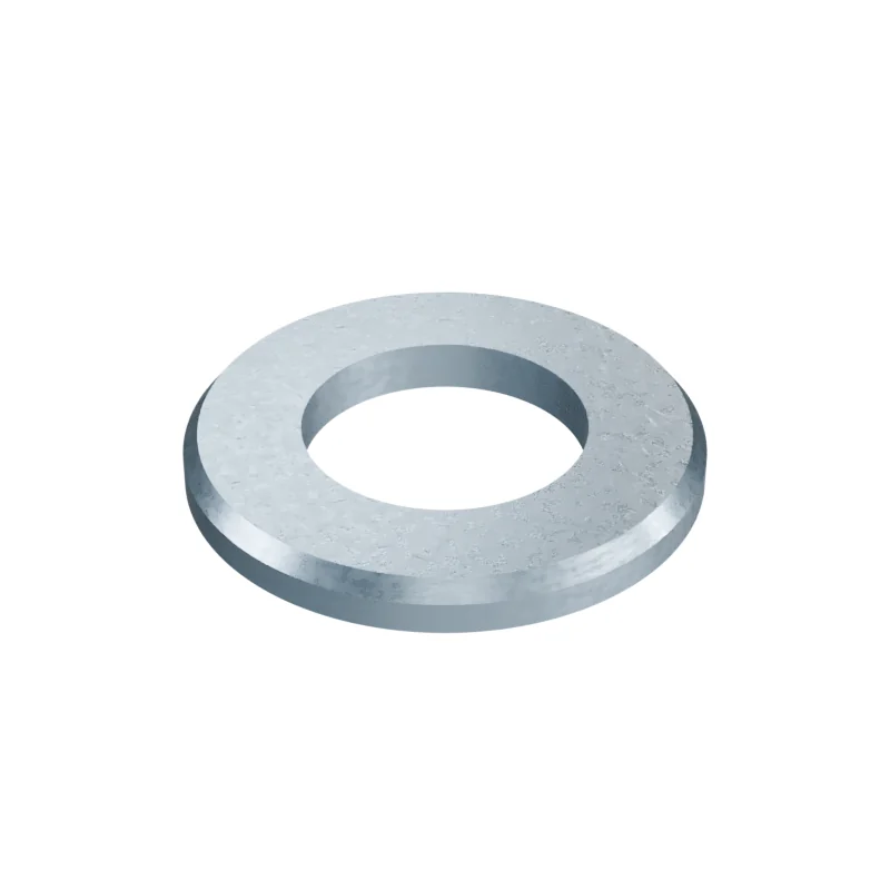 Flat Washer, Chamfered ISO 7090 M5, zinc plated