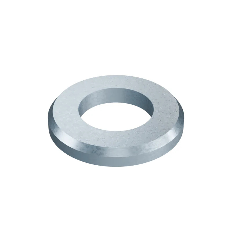 Flat Washer, Chamfered ISO 7090 M6, zinc plated