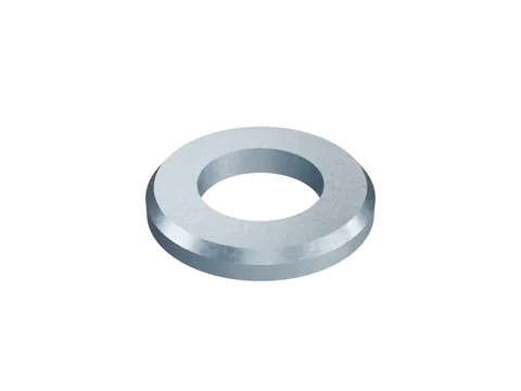 Flat Washer, Chamfered ISO 7090 M6, zinc plated