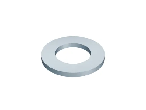 Flat Washer, Form A DIN 125 M20, zinc plated