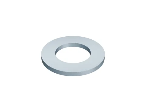 Flat Washer, Form A DIN 125 M36, zinc plated