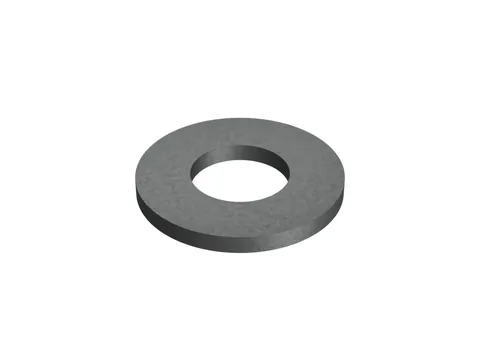 Flat Washer, Form A DIN 125 M4, plain steel