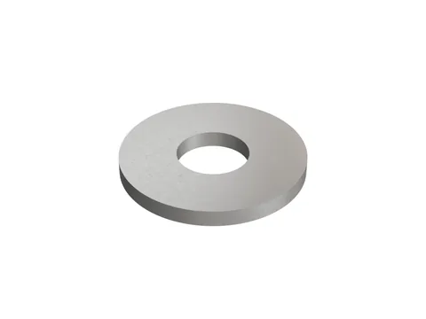 Flat Washer, Large Series, Product Grade C ISO 7093-2 M6, stainless steel