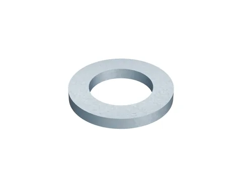 Flat Washer, Small Series ISO 7092 M5, zinc plated
