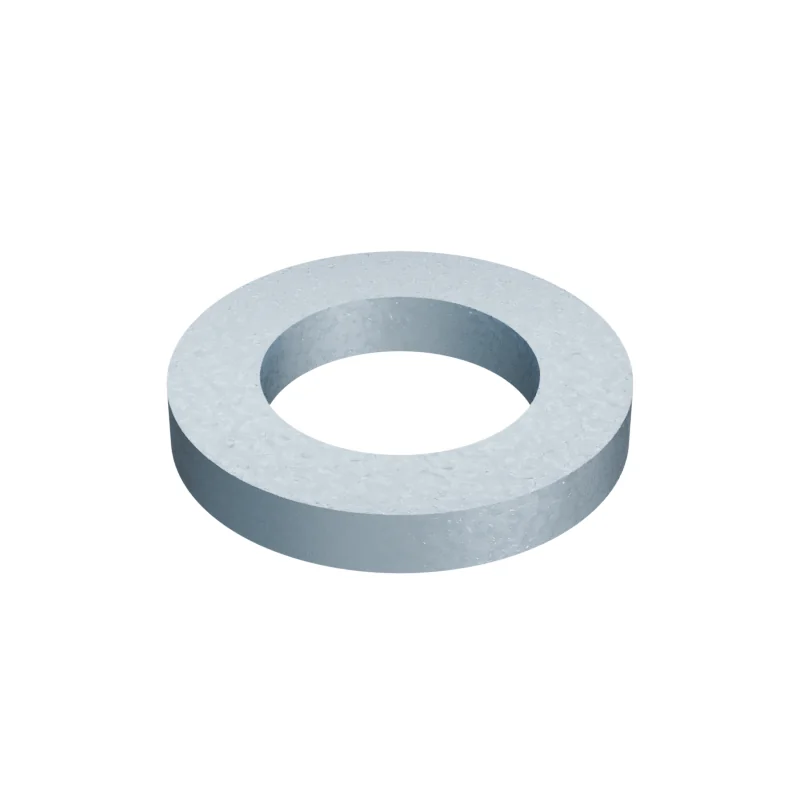 Flat Washer, Small Series ISO 7092 M6, zinc plated
