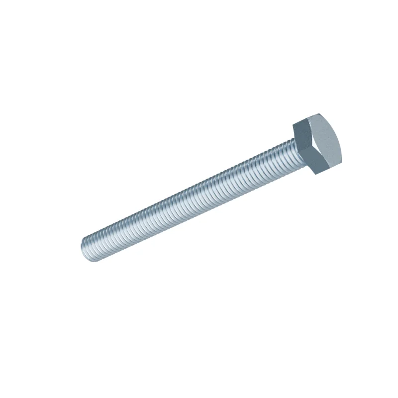 Fully Threaded Hex Bolt DIN 933 M10 × 95, zinc plated