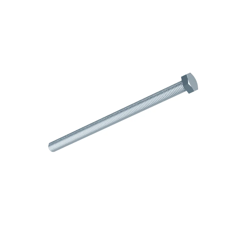 Fully Threaded Hex Bolt DIN 933 M12 × 190, zinc plated