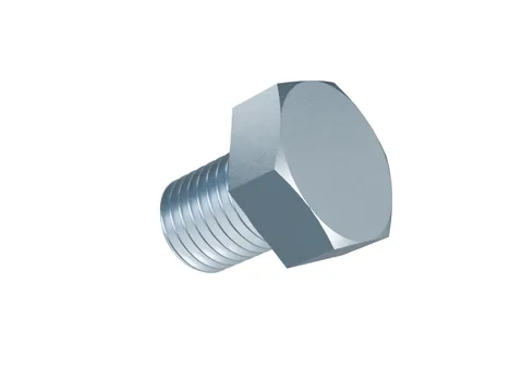 Fully Threaded Hex Bolt DIN 933 M16 × 20, zinc plated