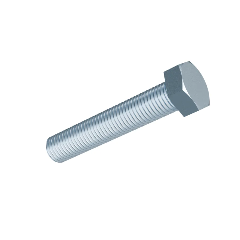 Fully Threaded Hex Bolt DIN 933 M16 × 85, zinc plated