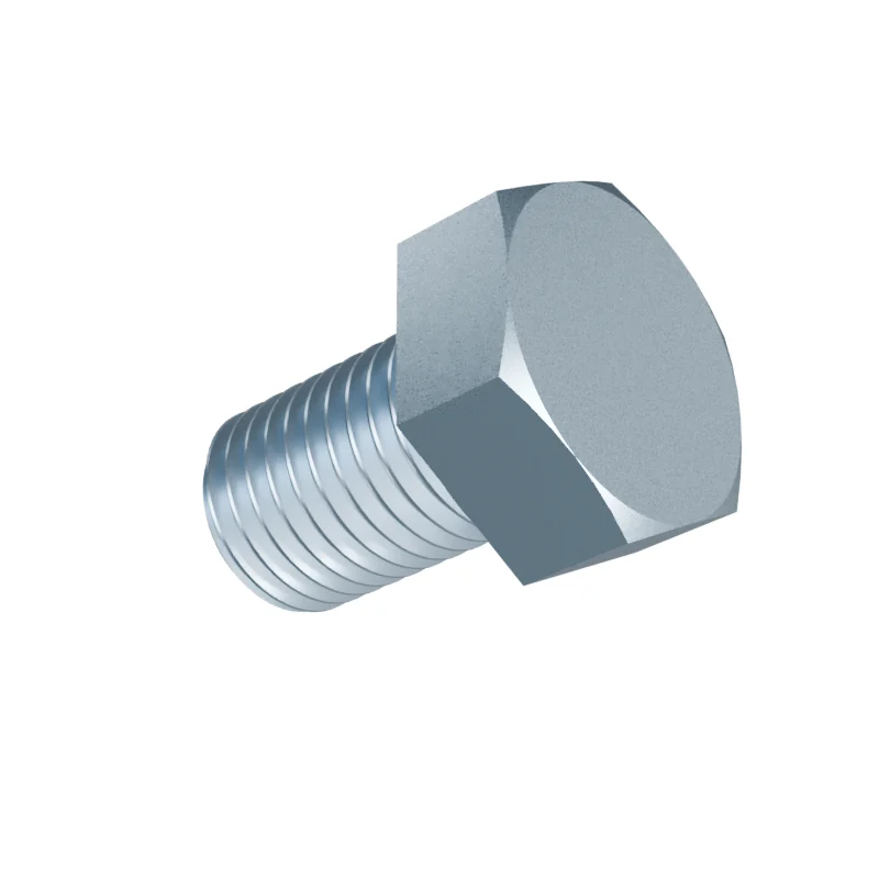 Fully Threaded Hex Bolt DIN 933 M20 × 30, zinc plated