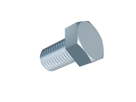 Fully Threaded Hex Bolt DIN 933 M24 × 40, zinc plated