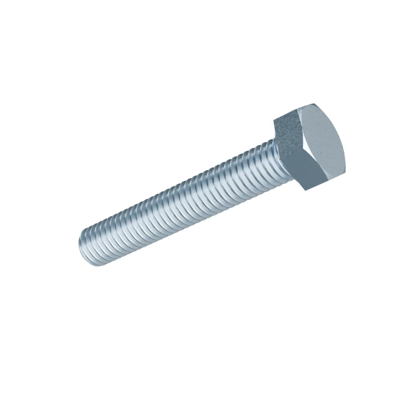 Fully Threaded Hex Bolt DIN 933 M5 × 30, zinc plated