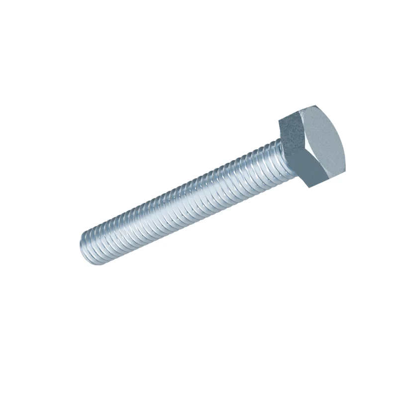Fully Threaded Hex Bolt DIN 933 M6 × 40, zinc plated