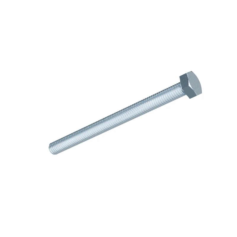 Fully Threaded Hex Bolt DIN 933 M6 × 75, zinc plated