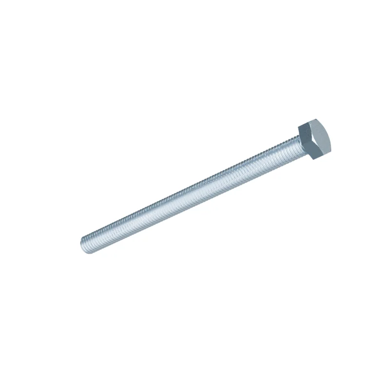 Fully Threaded Hex Bolt DIN 933 M8 × 110, zinc plated