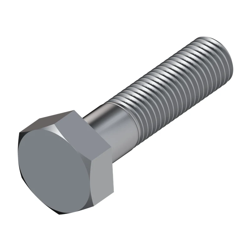 Hex Bolt, Fine Pitch, Partial Thread