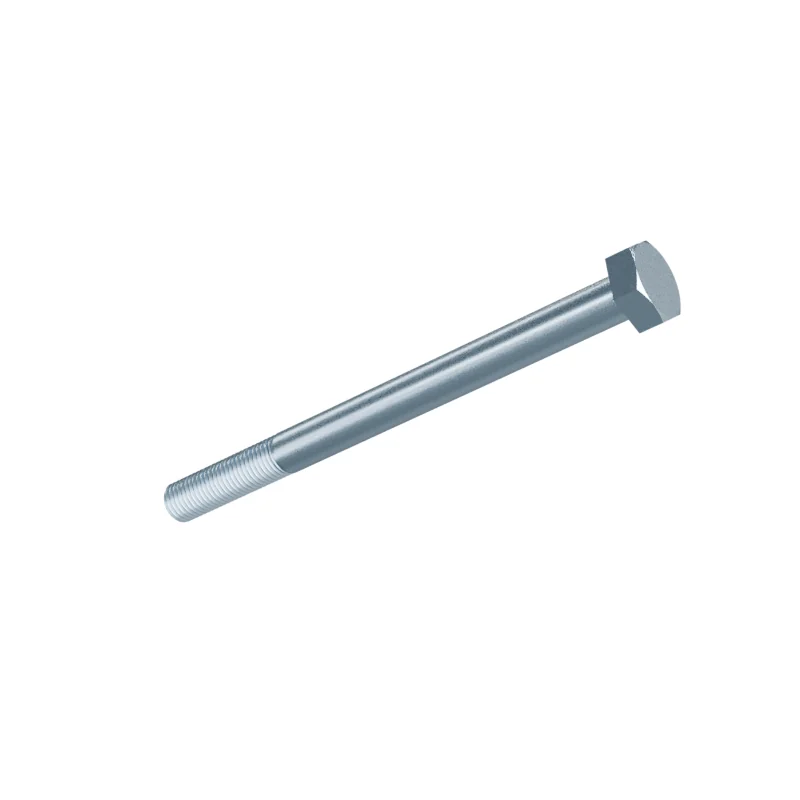 Hex Bolt, Fine Pitch, Partial Thread DIN 960 M10 × 130, zinc plated
