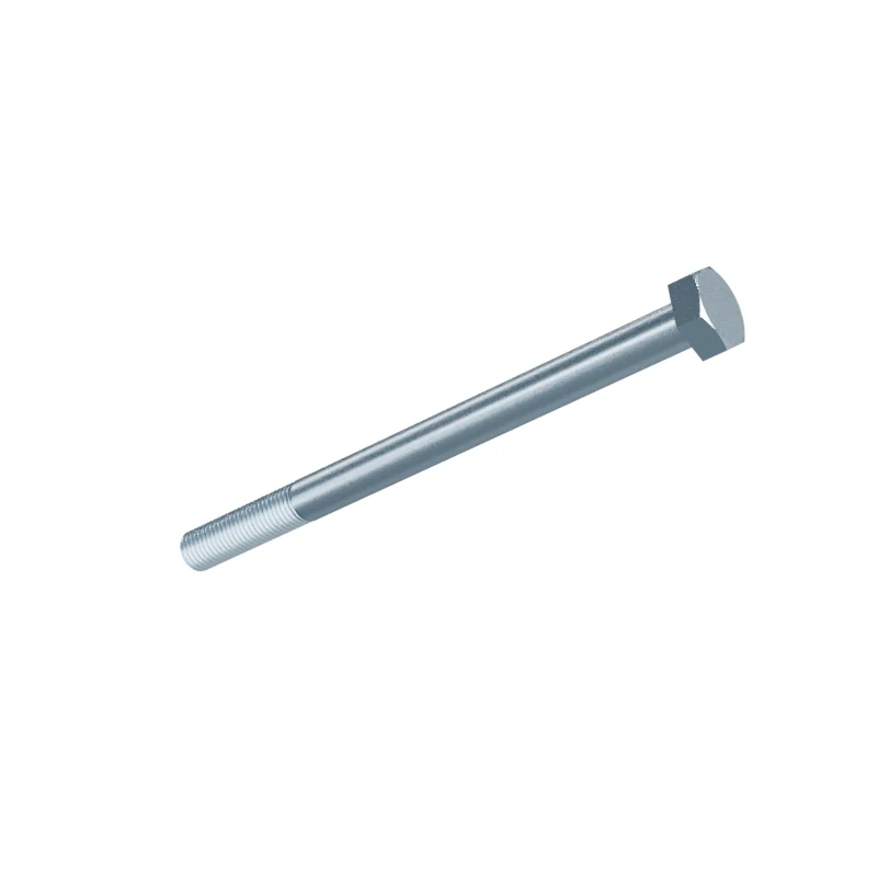 Hex Bolt, Fine Pitch, Partial Thread DIN 960 M10 × 140, zinc plated