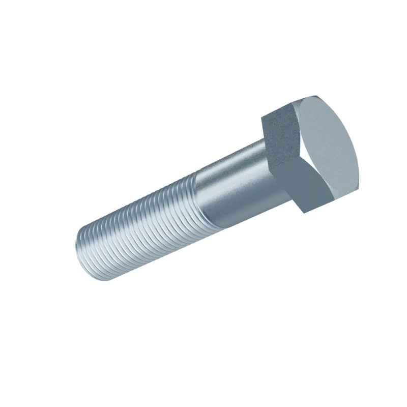 Hex Bolt, Fine Pitch, Partial Thread DIN 960 M16 × 65, zinc plated