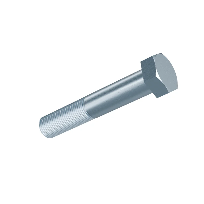 Hex Bolt, Fine Pitch, Partial Thread DIN 960 M16 × 90, zinc plated
