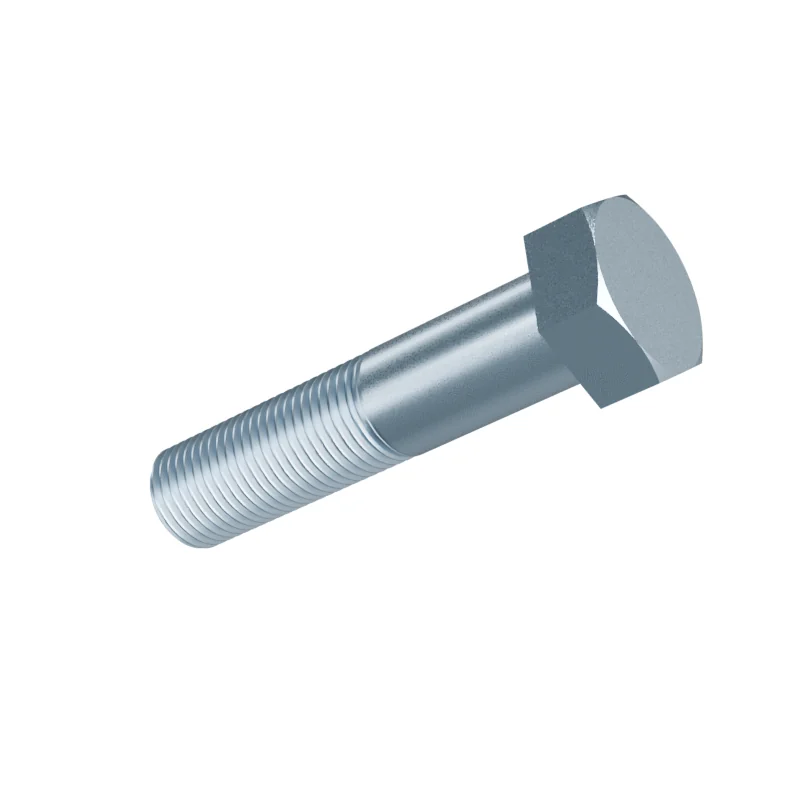 Hex Bolt, Fine Pitch, Partial Thread DIN 960 M20 × 90, zinc plated