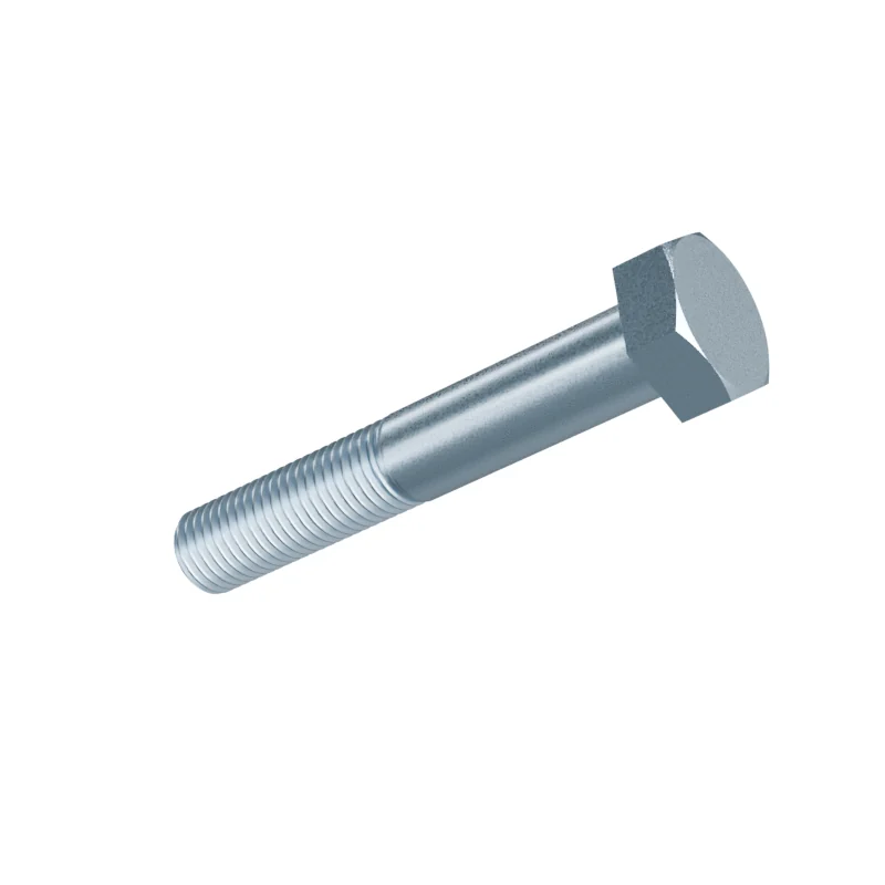 Hex Bolt, Fine Pitch, Partial Thread DIN 960 M8 × 50, zinc plated