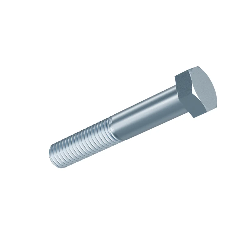 Hex Cap Screw ASME B18.2.1 1/2-13 UNC × 3 in, zinc plated