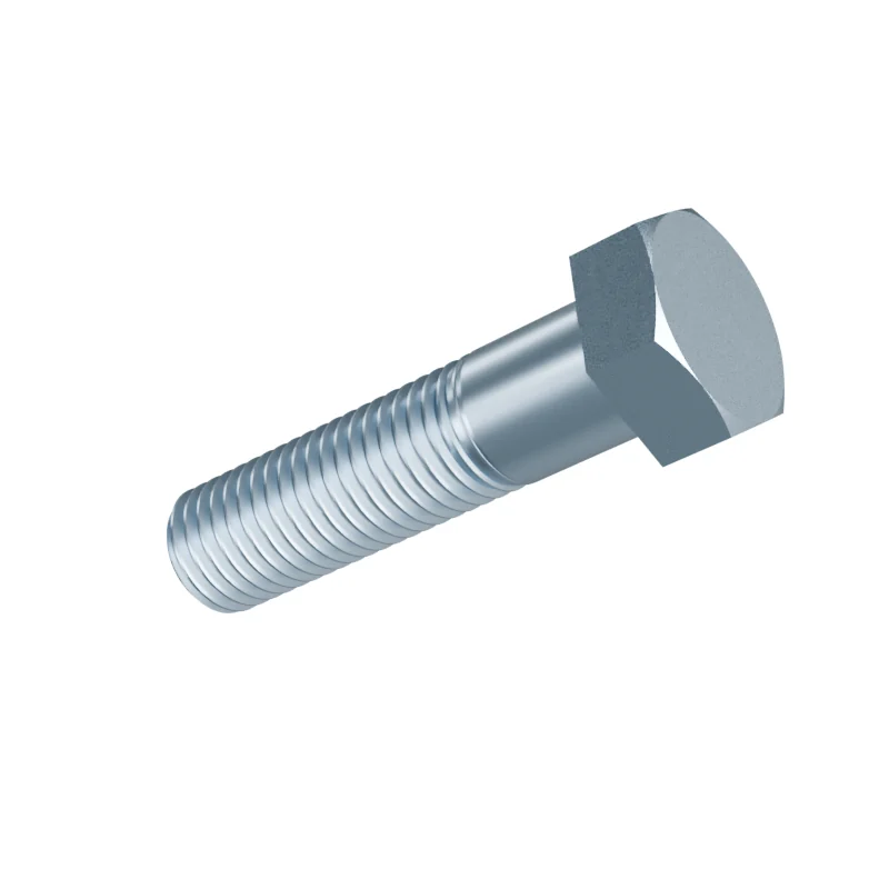 Hex Cap Screw ASME B18.2.1 3/4-10 UNC × 3 in, zinc plated