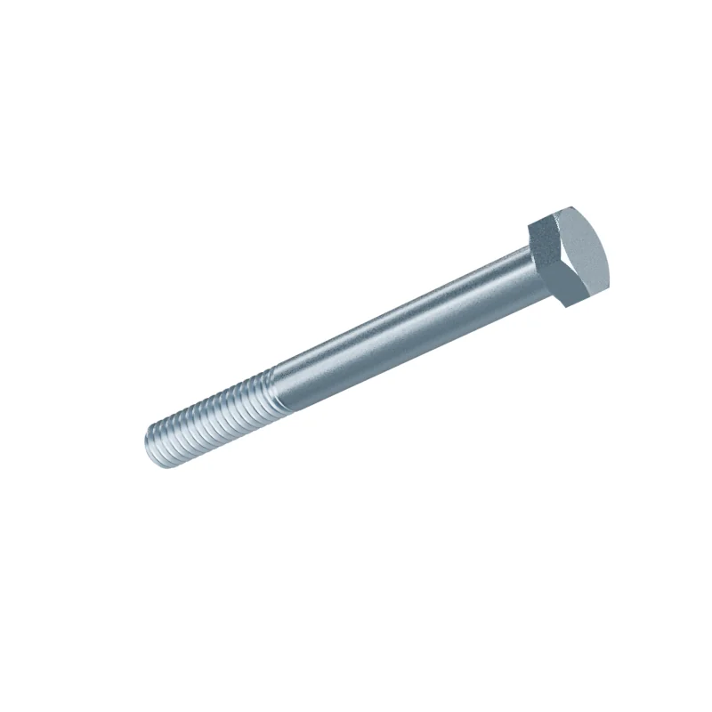 Hex Cap Screw ASME B18.2.1 5/16-18 UNC × 3 in, zinc plated