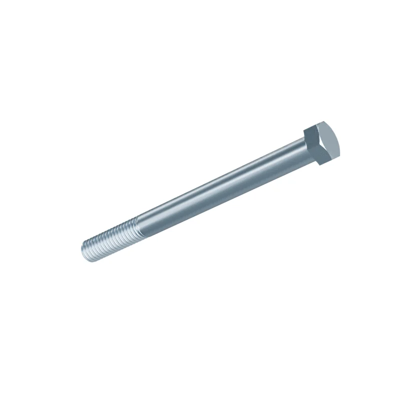 Hex Cap Screw ASME B18.2.1 7/16-14 UNC × 5 in, zinc plated