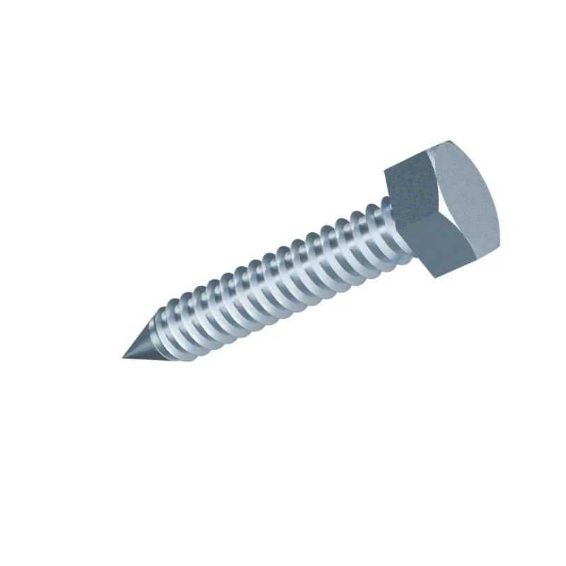 Hex Head Tapping Screw ISO 1479 ST8 × 45, zinc plated