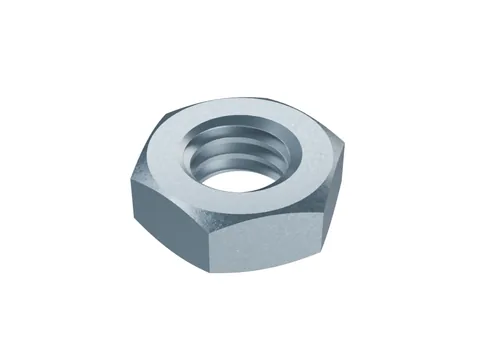 Hex Jam Nut ASME B18.2.2 5/16-18 UNC, zinc plated