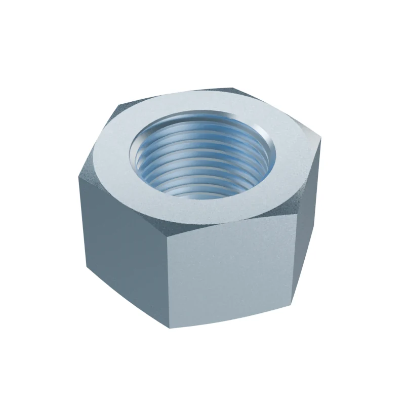 Hex Nut, Fine Pitch ISO 8673 M24, zinc plated