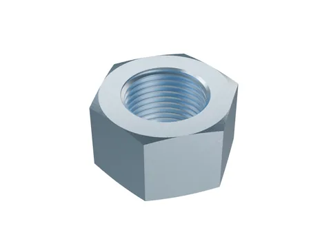Hex Nut, Fine Pitch ISO 8673 M24, zinc plated