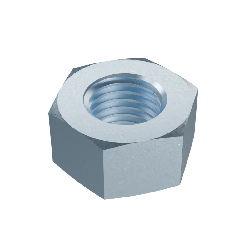 Hex Nut, Fine Pitch ISO 8673 M8, zinc plated