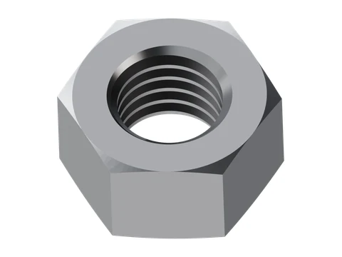 Hex Nut, Product Grade C ISO 4034 M10, overview