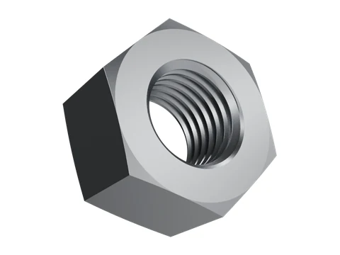 Hex Nut, Style 2 (High), Fine Pitch ISO 8674 M10, overview
