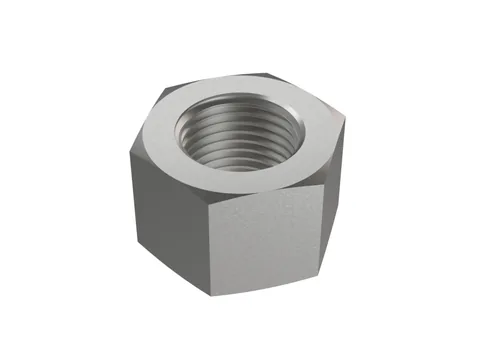 Hex Nut, Style 2 (High), Fine Pitch ISO 8674 M16, stainless steel