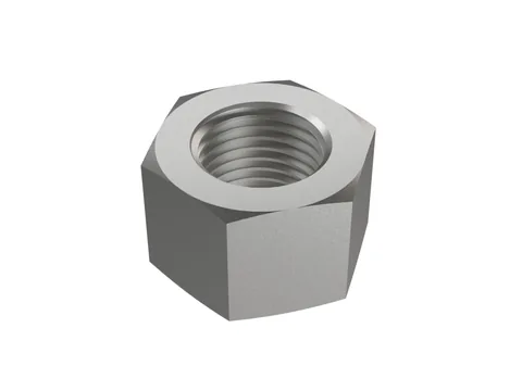 Hex Nut, Style 2 (High), Fine Pitch ISO 8674 M20x2, stainless steel