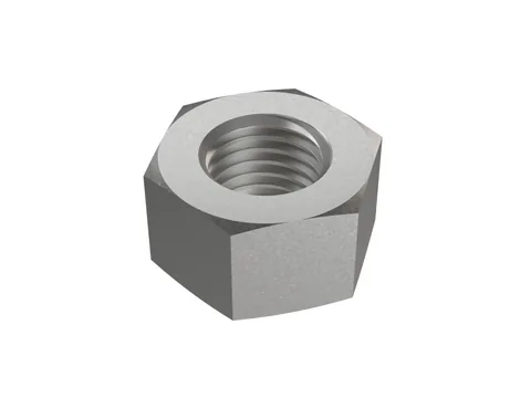 Hex Nut, Style 2 (High), Fine Pitch ISO 8674 M8, stainless steel