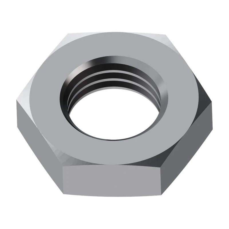 Hex Thin Nut, Fine Pitch