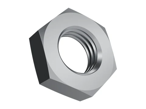 Hex Thin Nut, Fine Pitch ISO 8675 M10, overview