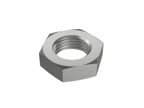 Hex Thin Nut, Fine Pitch ISO 8675 M16, stainless steel