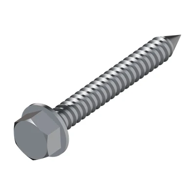 Hex Washer Head Tapping Screw ISO 7053 ST6.3 × 50, overview