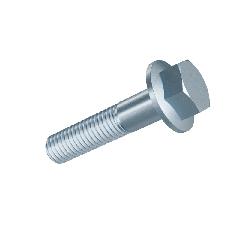 Hexagon Flange Bolt with Serrated Flange DIN 6921 M10 × 45, zinc plated